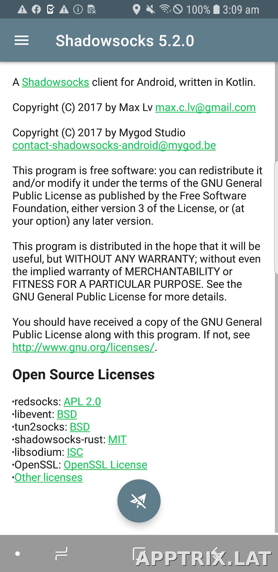 Shadowsocks скриншот 1