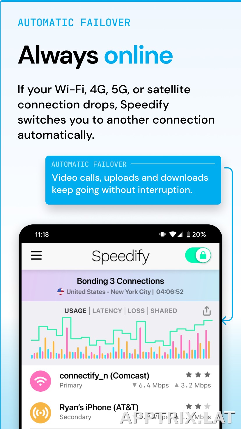 Speedify скриншот 2